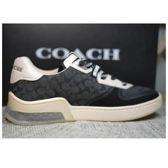 COACH Women's CitySole Court Sneakers - Black Chalk (Various Size)